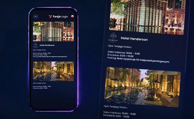 Moduł hotelowy EventApp z opcjami noclegowymi